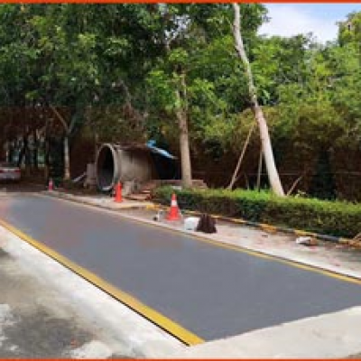 Buji Water Purification Weighbridge Project - April 23, 2019